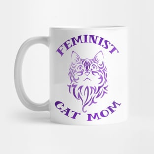 Feminist cat mom Mug